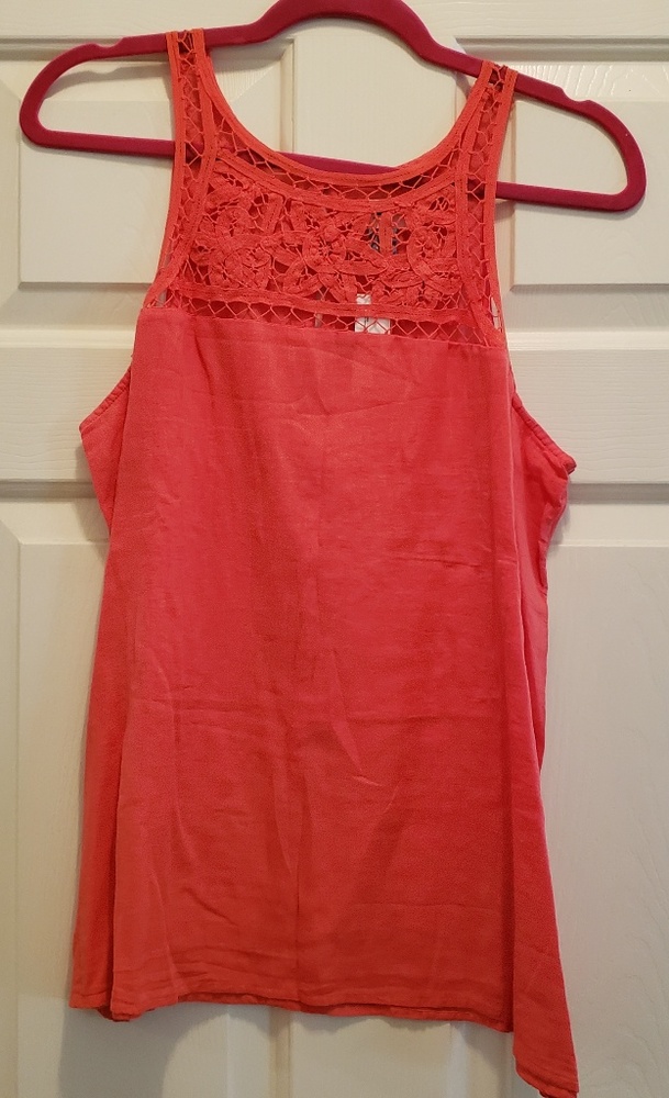 Salmon orange tank